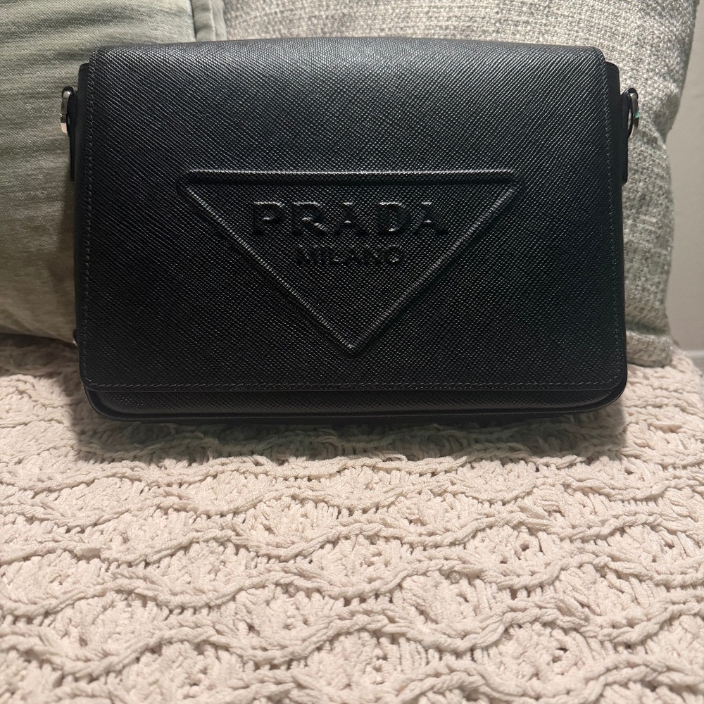 Prada Saffiano Messenger Bag